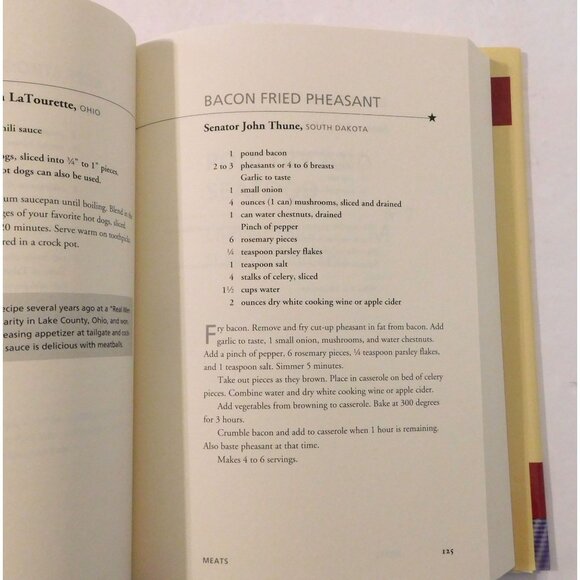 Capitol Hill Cooks Recipes From White House Congress Past President 2010 HBDJ - Picture 7 of 9